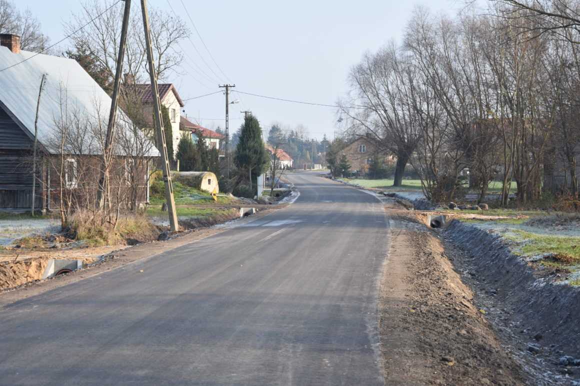 Nowa droga w Milewie. Przebudowana dzięki rządowemu wsparciu