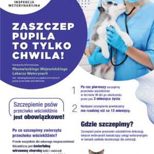 Kampania informacyjna Mazowieckiego Wojewódzkiego Lekarza Weterynarii