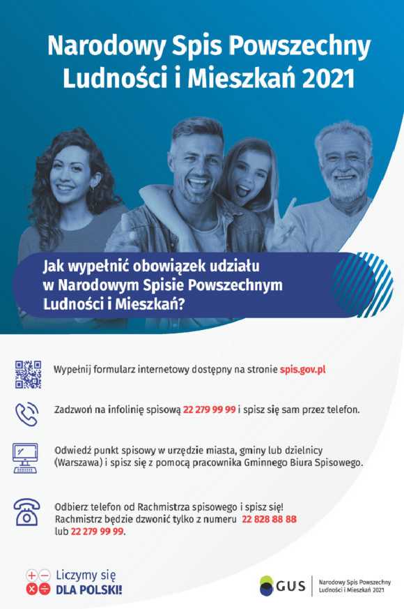 Urząd Miasta Pruszków Ewidencja Ludności Jak wypełnić obowiązek udziału w Narodowym Spisie Powszechnym Ludności