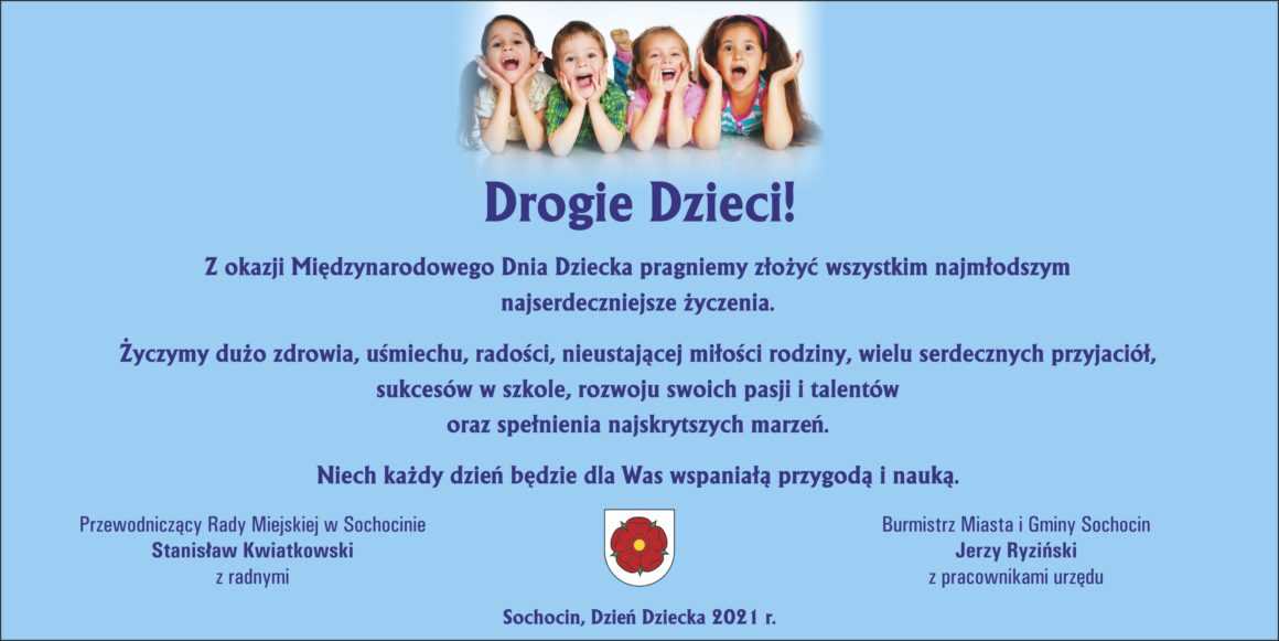 Życzenia na Dzień Dziecka 2021 Życzenia na Dzień Dziecka 2021