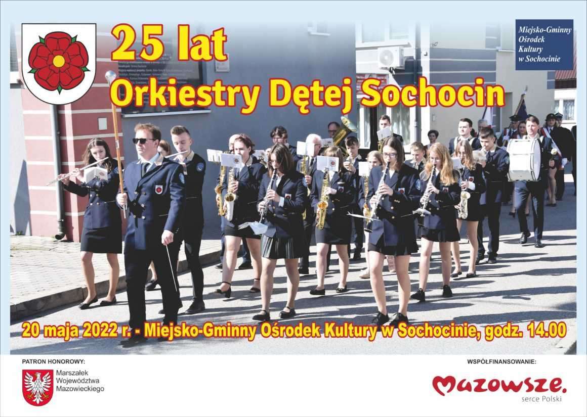Orkiestra Dęta Sochocin gra już od 25 lat. W piątek będzie świętować swój jubileusz